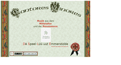 Desktop Screenshot of cantores-minores.de